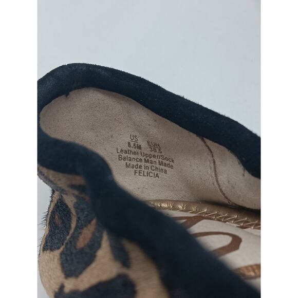 Sam Edelman “Felicia” Leopard Print Ballet Flats Women’s Size 8.5M - Picture 10 of 10